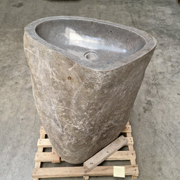 Standwaschbecken Flussstein | 67 x 40 x 90 cm | R8