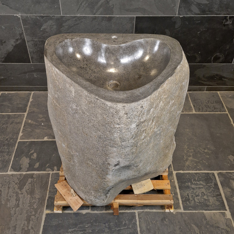 Standwaschbecken Flussstein | 75 x 60 x 93 cm | D6