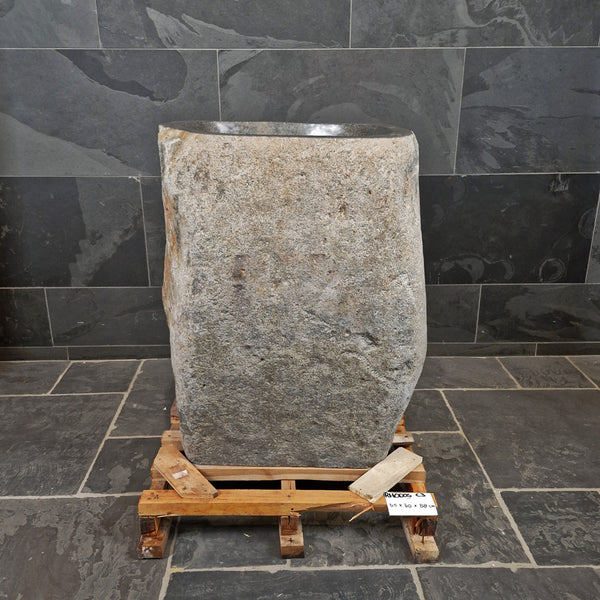 Standwaschbecken Flussstein | 65 x 50 x 88 cm | C3