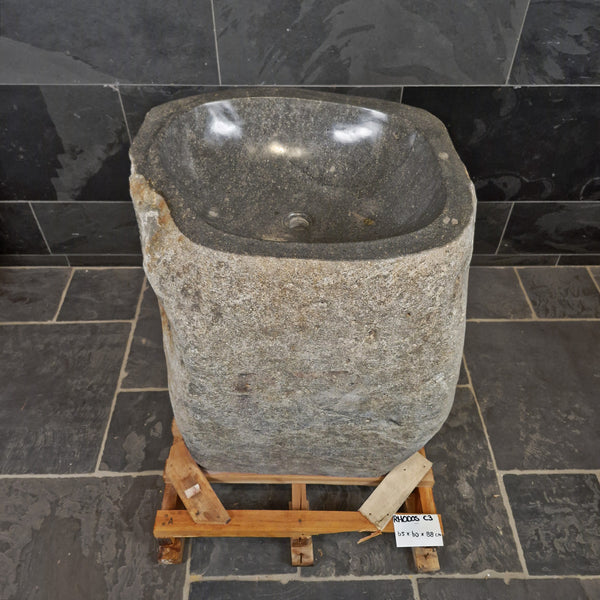 Standwaschbecken Flussstein | 65 x 50 x 88 cm | C3