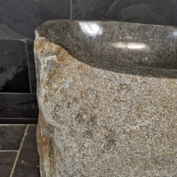 Standwaschbecken Flussstein | 65 x 50 x 88 cm | C3