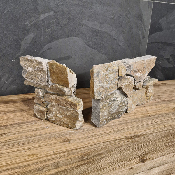 Rocks natuursteen strips | QUARZIT RUSTIQUE