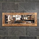 Wandspiegel badspiegel | S 1-6 | Gerecycled teakhout | Verschillende maten