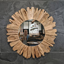 Wandspiegel badspiegel | S 1-6 | Gerecycled teakhout | Verschillende maten