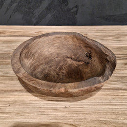 Deko | Teak Holz | In verschiedene Größen - Nr. 1 - 19 x 18 x 7 cm - Badgestaltung