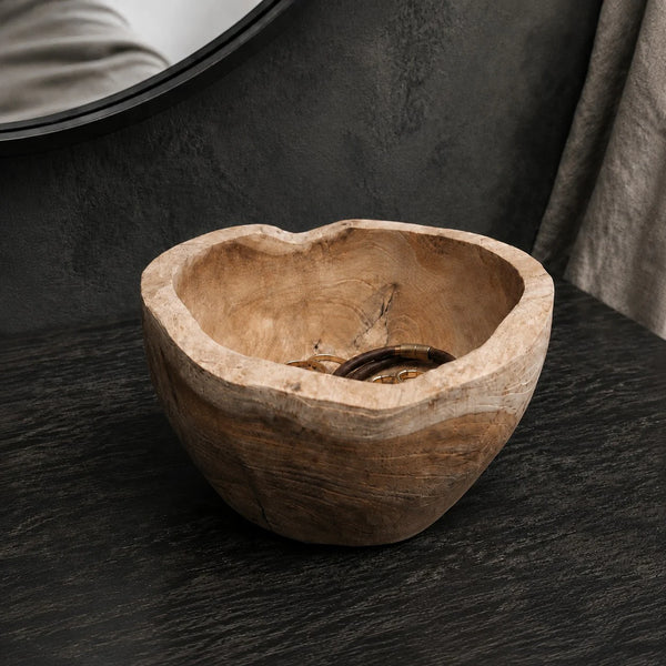 Deko Schale aus Suar Holz | Afrika Naturstein