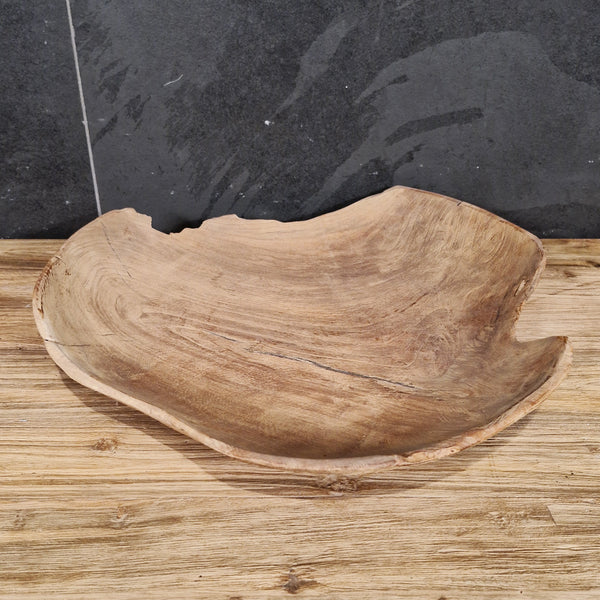 Deko | Teak Altholz | länglich oder rund