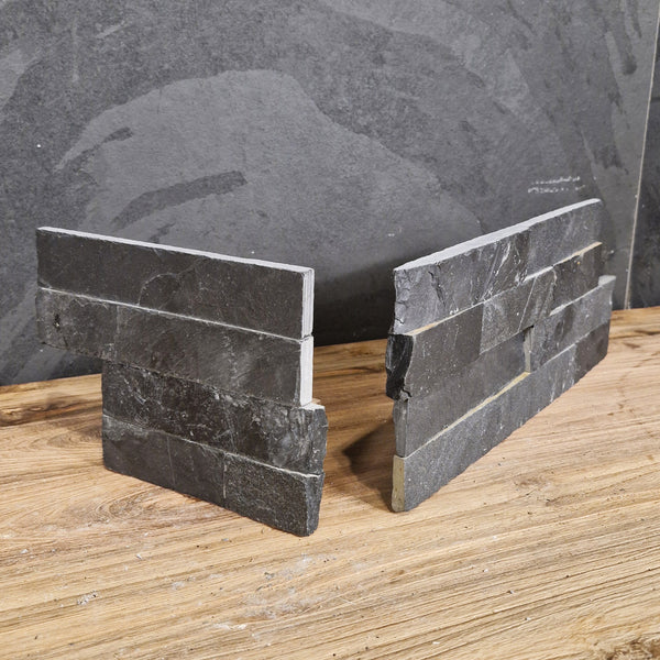 Natuursteen strips | Leisteen GREY