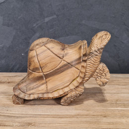 Deko Schildkröte| Recyceltem Teakholz |
