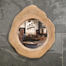 Wandspiegel badspiegel | H 1-6 | Boomschijf | Verschillende maten