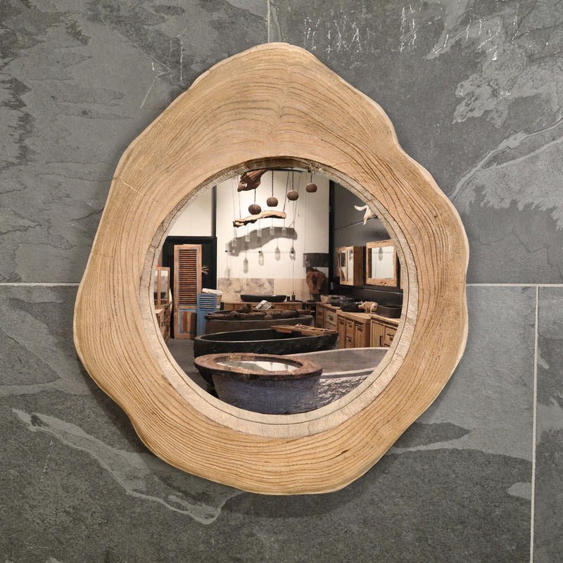 Wandspiegel badspiegel | H 1-6 | Boomschijf | Verschillende maten