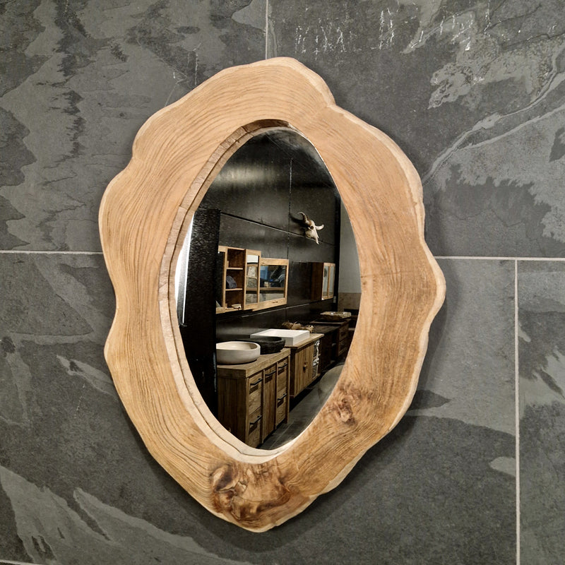 Wandspiegel badspiegel | H 1-6 | Boomschijf | Verschillende maten