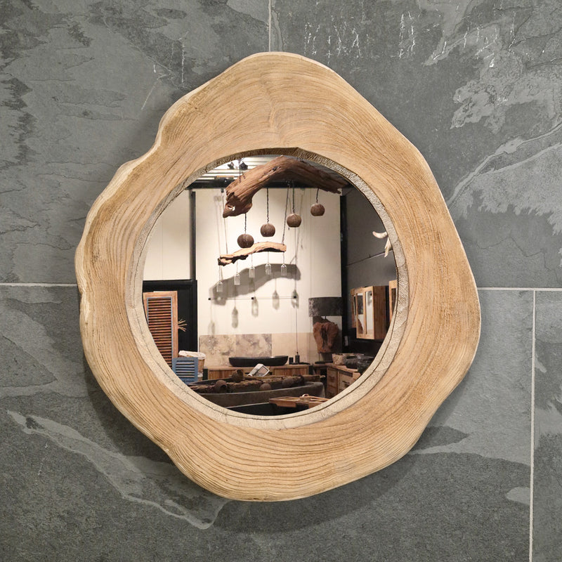 Wandspiegel badspiegel | H 1-6 | Boomschijf | Verschillende maten