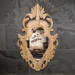 Wandspiegel Badspiegel | S 1-11 | Recyceltes Teakholz | Verschiedene Größen - Badgestaltung