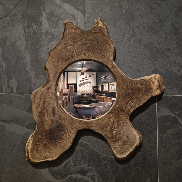 Wandspiegel Badspiegel | F 1-10 | Baumscheibe | Verschiedene Größen