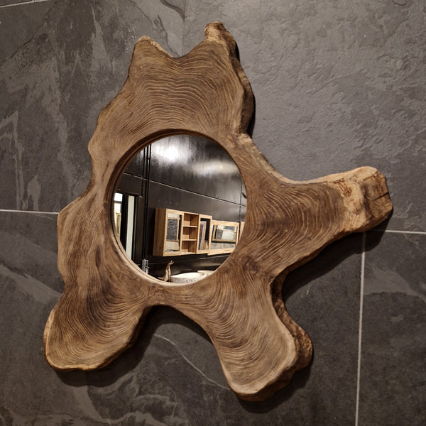 Wandspiegel Badspiegel | F 1-10 | Baumscheibe | Verschiedene Größen