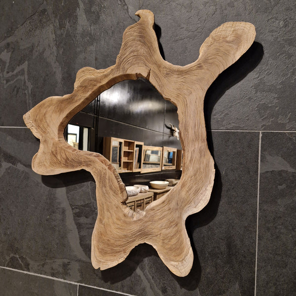 Wandspiegel Badspiegel | F 1-10 | Baumscheibe | Verschiedene Größen