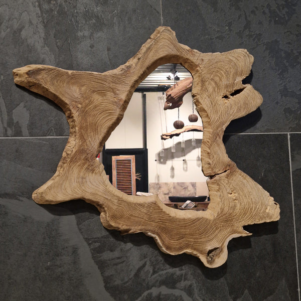 Wandspiegel Badspiegel | F 1-10 | Baumscheibe | Verschiedene Größen