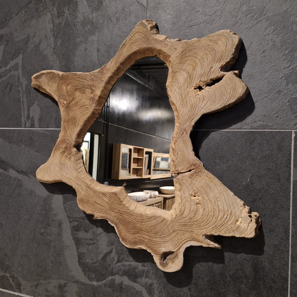 Wandspiegel Badspiegel | F 1-10 | Baumscheibe | Verschiedene Größen