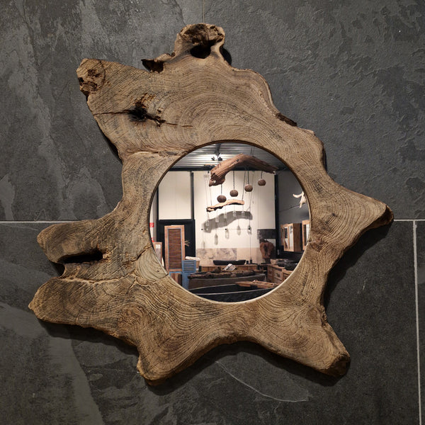 Wandspiegel Badspiegel | F 1-10 | Baumscheibe | Verschiedene Größen