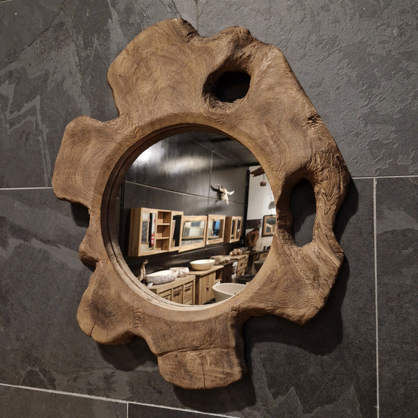 Wandspiegel Badspiegel | F 1-10 | Baumscheibe | Verschiedene Größen