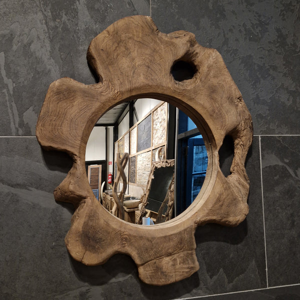 Wandspiegel Badspiegel | F 1-10 | Baumscheibe | Verschiedene Größen