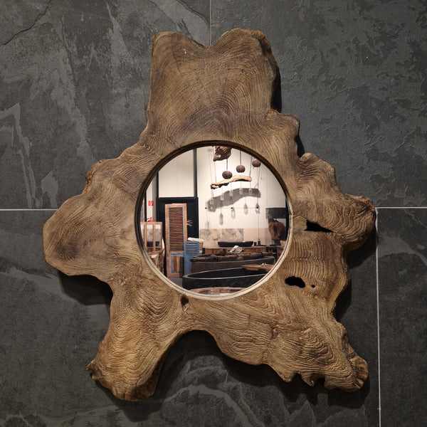 Wandspiegel Badspiegel | F 1-10 | Baumscheibe | Verschiedene Größen