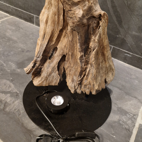 ROOT WOOD | Stehlampe | Indonesisches Wurzelholz