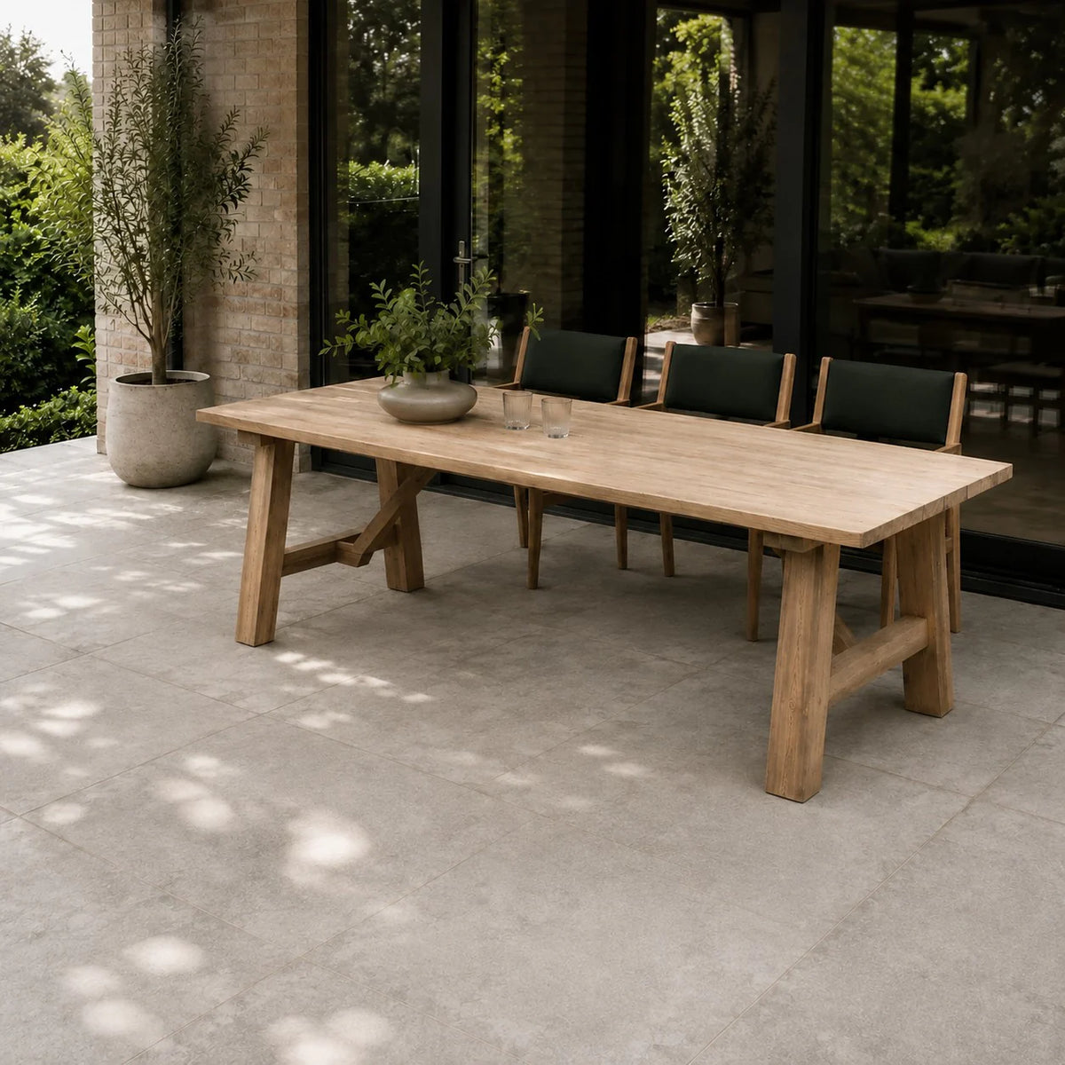 Teak Tisch | 260 x 90 x 78 | 260 x 90 x 78 cm