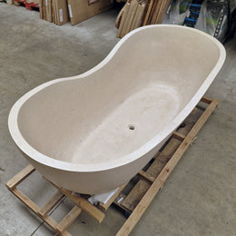 Badewanne Thalassa freistehend | Terrazzo Cream