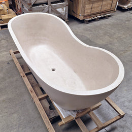 Badewanne Thalassa freistehend | Terrazzo Cream