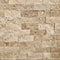 Natuursteen strips | Travertin | 60 x 15 x 1,0 - 2,5 cm 