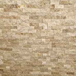 Naturstein Verblender | Travertin | 60 x 15 x 1.0 - 2.5 cm