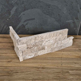 Naturstein Verblender | Travertin | 60 x 15 x 1.0 - 2.5 cm