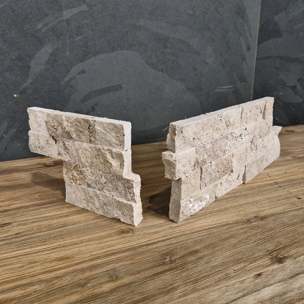 Natuursteen strips | Travertin MIX