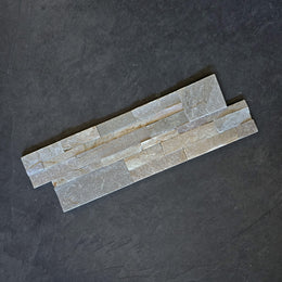 Naturstein Verblender | QUARZIT MIT BLOCK - ca. 15 x 15-20 cm - Muster