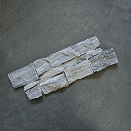 Rocks Verblender | QUARZIT BLUE | Naturstein - ca. 15-20 x 20 cm - Muster