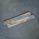 Natuursteen strips | Leisteen RUSTY GREY