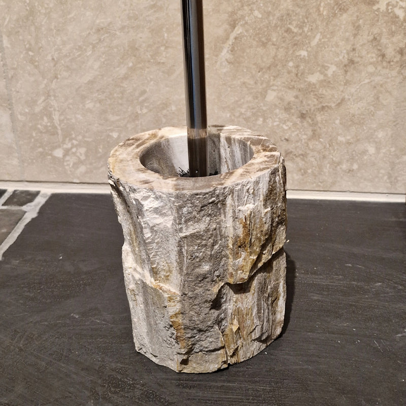 Versteinertes Holz (Fossil Wood) - Badgestaltung