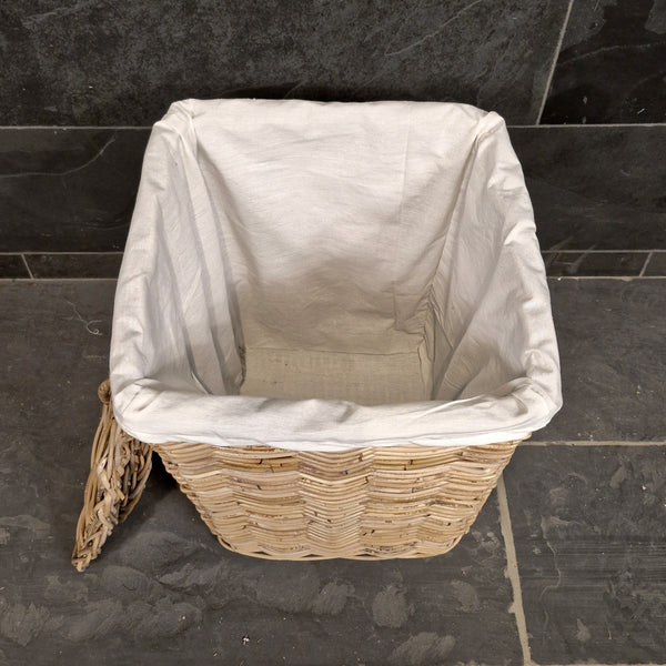 Handgevlocten wasmand | Hoekig of rond