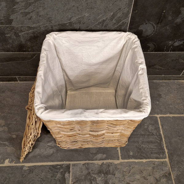 Handgevlocten wasmand | Hoekig of rond