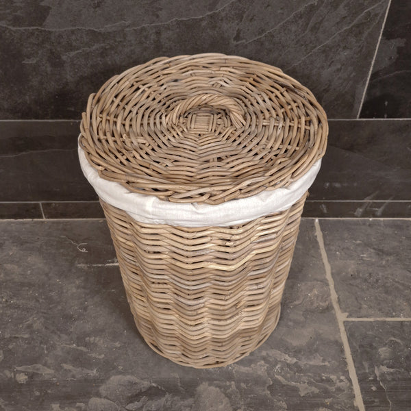 Handgevlocten wasmand | Hoekig of rond