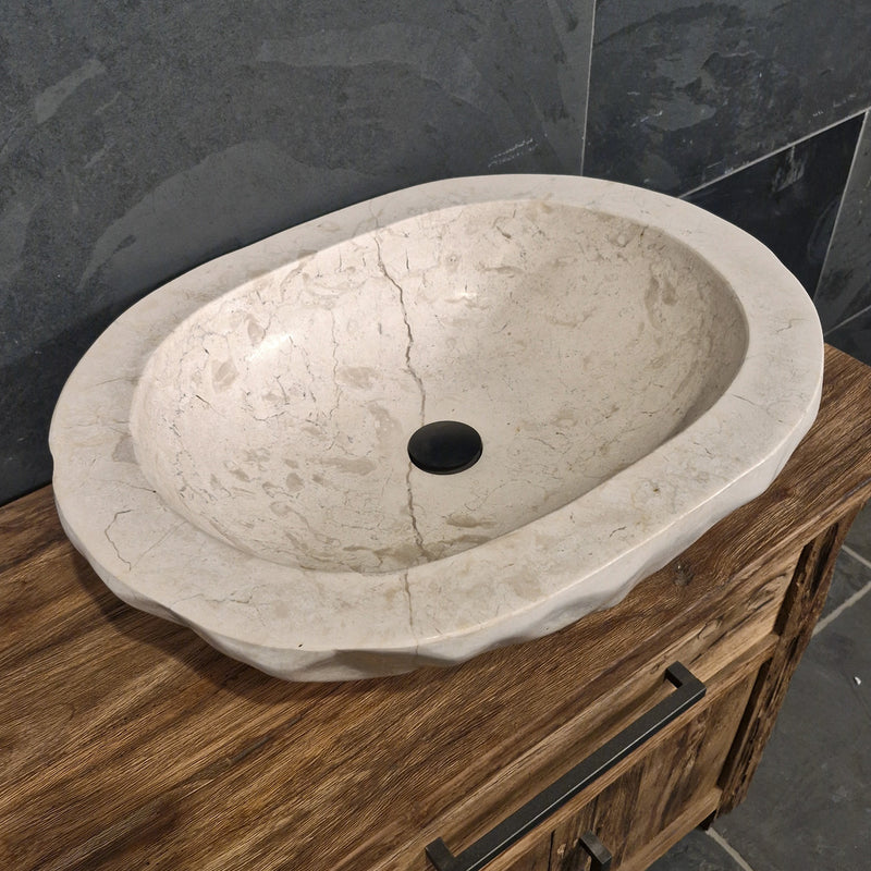 Wasbak | Marmer | Enkelstuk