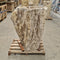 B1 ZAKYNTHOS Standwaschbecken versteinertes Holz 80 x 48 x 90 cm