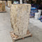 B11 ZAKYNTHOS Standwaschbecken versteinertes Holz 60 x 34 x 90 cm