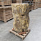 B3 ZAKYNTHOS Standwaschbecken versteinertes Holz 55 x 47 x 91 cm