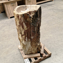 Staande wastafel Versteend hout | 49 x 44 x 90 cm | Z3