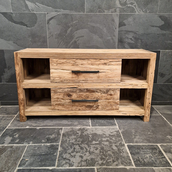 Badmöbel aus Altholz | Unterschrank mit Charakter