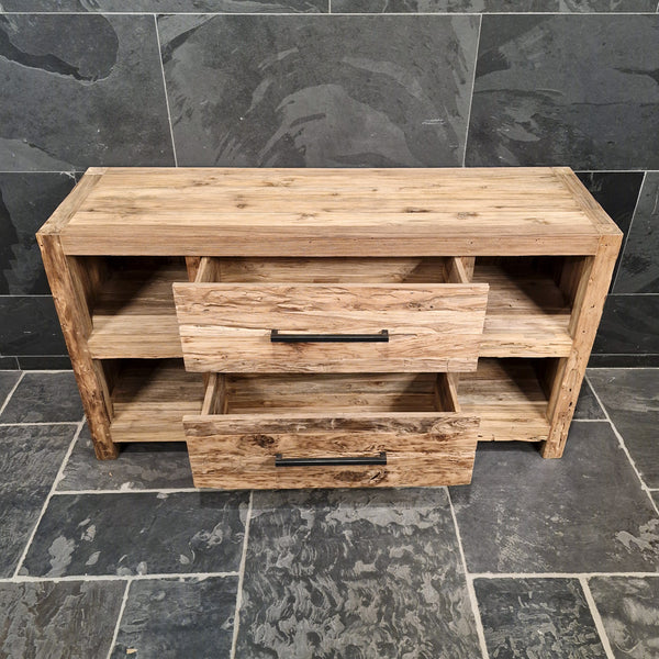 Badmöbel aus Altholz | Unterschrank mit Charakter