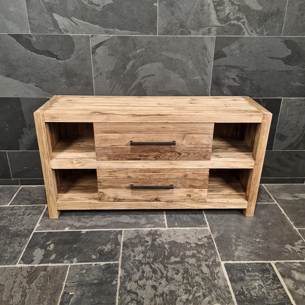 Badmöbel aus Altholz | Unterschrank mit Charakter